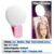 3 Modes Phone Selfie Light – For PC, Laptop, Camera – Clip-on Makeup Light Fill Lamps – Brightness Adjustment Light – Rechargeable, Portable, White, Warm White