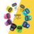 Portable Plastic Finger Ring Counter Random Color Digital Mini Stitch Marker Electronic LCD Chanting Counter