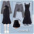 23 Set Dress New High-end Fishtail Skirt Two-piece Set 20 Matching Fashion Wear Small Fragrant Autumn Sweater for Women