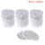 200Pcs Self-adhesive Foam Pressure Sensitive Seal Cap Lining Tamper Resistant Seals Liner For Cosmetic Jar Bottle Pot 20MM-82MM