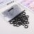 100PCS Children Headband High Elastic Solid Color Scrunchies Kids Baby Hair Bands Headwear Hair Accessories Gifts Holder