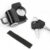 Universal Motorcycle Helmet Lock Bicycles Portable Security Anti-Theft Fixed Helmet Lock for 22-28mm Handlebar Moto Accessories