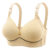 New Non-magnetic Thin Cup Glossy Fat Mm Bra Large Size No Underwire Comfortable Breathable Gathered Women’s Underwear