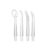 Oral Irrigator Portable Dental Water Flosser USB Rechargeable Water Jet Floss Tooth Pick 4 Jet Tip 220ml 3 Modes IPX7 1400rpm