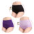 3Pcs Cotton Panties for Women Plus Size Underwear High Waist Abdominal Briefs Female Girl Postpartum Recovery Panties Women’s