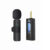 Wireless 3.5mm Lavalier Lapel Microphone Omnidirectional Condenser Mic for Camera Speaker Smartphone Recording Mic for Youtube