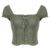 IAMHOTTY Folds Lace Stitching Bandage Cropped Top Fairycore Grunge Short Sleeve T-shirts Vintage Y2K Tops Chic Basic Streetwear