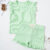 New Girls Solid Sets 2pcs Clothing Set Casual  Sleeveless Tops+ Short Pants Suits Kids Fashion Summer Clothes Suit 0-5T