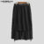 INCERUN Men Casual Pants Solid Streetwear Joggers Baggy Irregular Skirts Trousers Men 2024 Harajuku Elastic Waist Wide Leg Pants