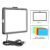 6/8 Inch LED Video Light For Live Streaming Photo Studio Light Panel Photography Dimmable Flat-panel Fill Lamp 3300-5600K