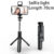 Bluetooth Selfie Stick Phone Holder Portable Retractable Multifunctional 68CM 100CM Tripod With Selfie light For Live Streaming