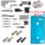 Internal Metal Plate Cover Parts for iPhone 13 12 11 Pro Max 7 8 X,Bracket Replacement Inlcuding Complete Full Screw Set