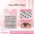Comfortable Eye Makeup False Volume Eyelashes 8styles Wispy Long Fake Eyelashes Big Eyes Effect Self-Adhesive Grafting Lashes Women Beauty