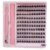 New Mixed Length Cluster Lashes Kit with Glue Self Application Individual Lashes Fluffy DIY False Eyelashes Eyelash Extension