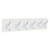 1Pcs Six Linked Hooks, Adhesive Row , Transparent Seamless, Oilproof Waterproof