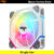 Aigo AM12 RGB FAN 120mm Pc Computer Case Fan 6PIN 12cm White CPU Water Cooler Silent Controladora ARGB Fans Cooling Ventilador