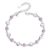 High Quality Retro Heart Bracelet Wedding Shaped Cubic Zirconia