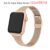 Strap For Apple Watch Band 45mm/41mm 44mm 40mm 49mm Stainless Steel Correa Bracelet Belt IWatch Series 5 4 3 SE 6 7 8 Ultra