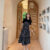 Women’s Summer Dress Mid-Length Floral Printed Boho Casual Daily Chiffon Dress