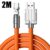 1/1.5/2m 180 Degrees Rotatable Type-C Data Cable  120W 6A Fast Charging Line for Android Safe Durable Phone Accessories