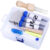 IMZAY 72Pcs Wool Felt Kit With 3 Sizes Felting Needles Wooden Handle Wool Felt Tool Small Plastic Scissors DIY Wool Felting Set