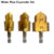 PPR Lifti Drill Bit Step Socket For Water PVC Pipe Expander Connector Repair Plumb Fit Reamer Ream Hole Elbow Tee Plumber Tool