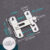 1pc Stainless Steel Door Lock Guard Latch Bolt Toggle Latch Sliding Door Lock Black Iron Right Angle Lock