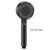 5 Mode Adjustable High Pressure Shower One-key Stop Water Massage Shower Head Water Saving Black Shower Bathroom Accessories