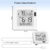 MOES WiFi Temperature & Humidity Sensor LCD Screen Infrared Sensing Backlight Smart Tuya APP Remote Control Alexa Google Voice