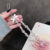 Colorful Lanyard Bow Heart Beaded Bracelet Flower Butterfly Phone Charm Pearl Mobile Phone Wrist Strap Acrylic Anti-Lost Chains