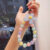 Colorful Lanyard Bow Heart Beaded Bracelet Flower Butterfly Phone Charm Pearl Mobile Phone Wrist Strap Acrylic Anti-Lost Chains