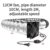 Domestic fume exhauster strong exhaust fan rental room kitchen exhaust fan duct fan bathroom ventilator Adjustable Speed fan