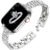 Bling Strap for Apple Watch Band 40mm 41mm 44mm 45mm Slim Jewelry Metal Link Bracelet Women iWatch Ultra 2 49mm 9 8 7 6 5 4 3 SE