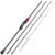 Sougayilang Casting Spinning Fishing Rod 2.1m UltraLight Carbon Fiber Rod Pole 4 Section with EVA Handle Baitcasting Fishing Rod