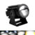 Mini LED Motorcycle Spotlights Waterproof Universal Yellow White Two-Color Small Steel Gun Motorcycle Headlight LED Lamp 9-85V