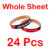 24 Pcs Original SANWEI Table Tennis Racket Edge Tape Side Protector Ping Pong Bat Protection Tape