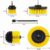 22 /3Pcs Electric Drill-Brush Kit Power Scrubber Brush For Carpet Bathroom Surface Tub Furniture Shower Tile Tires Cleaning Tool