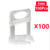 100-800PCS Floor Tile Leveling System Clips Spacers Straps Tile Piler Wadge Ceramic Tile Laying Leveling Construction Tools