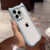 Cute 3D Cat Ear Kawaii Transparent Case For iPhone 15 14 13 12 Pro Max 11 Candy Color Shockproof Acrylic Clear Hard Cover Funda