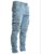 Solid Color Fashion Men Casual Pants Stretch Jeans Skinny Work Trousers Male Wash Slim Fit for Zippered Jeans Men Clothing