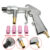 Sandblaster Air Siphon Feed Blast Gun with 4pcs Metal Ceramic Nozzles Tip Pneumatic Abrasive Sand Blasting Tool Kit