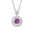 BIJOX STORY 1 CT Moissanite Pendant For Women Simulated Diamond Necklace S925 Sterling Silver Jewelry Girl Valentine’s Day Gift