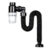 1PC Washbasin Drain Pipe Insect Proof Odor Proof Blockage Proof And Leak Proof Water Dispenser Washbasin Drainage Pipe