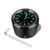 Motorcycle Handlebar Clock Durable Stainless Steel Refit Night Vision Waterproof Shockproof Buckle Motobike Bicycle Watch