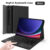 Keyboard Cover For Samsung Galaxy Tab S9 FE Plus Tablet Case For Galaxy S9 S8 Ultra S7 FE S6 Lite A9 Plus Magnetic Keyboard Case
