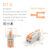 10PCS Universal Compact Wire Connector Splitter Quick Electrical Cable Splice Terminal Block For 28-12AWG Small Wiring Connector