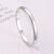 Vnox 2mm Thin Rings For Women Girl Solid Stainless Steel Minimalist Ring Set Elegant Party Tail Ring Extra Small Size #3- #10