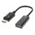 4K DisplayPort to HDMI-compatible Adapter Male DP to Female HDMI-Compatible Cable Converter Video Audio For HDTV PC Projector