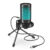 AmpliGame by FIFINE RGB USB Gaming Microphone with Light-touch Mute,Condenser Mic with Tripod for PC,PS4/5,Laptop Streaming-A2
