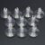 10pcs Rubber Aquarium Fish Tank Suction Cup Sucker Holders for Air Line Tube Hose Pump